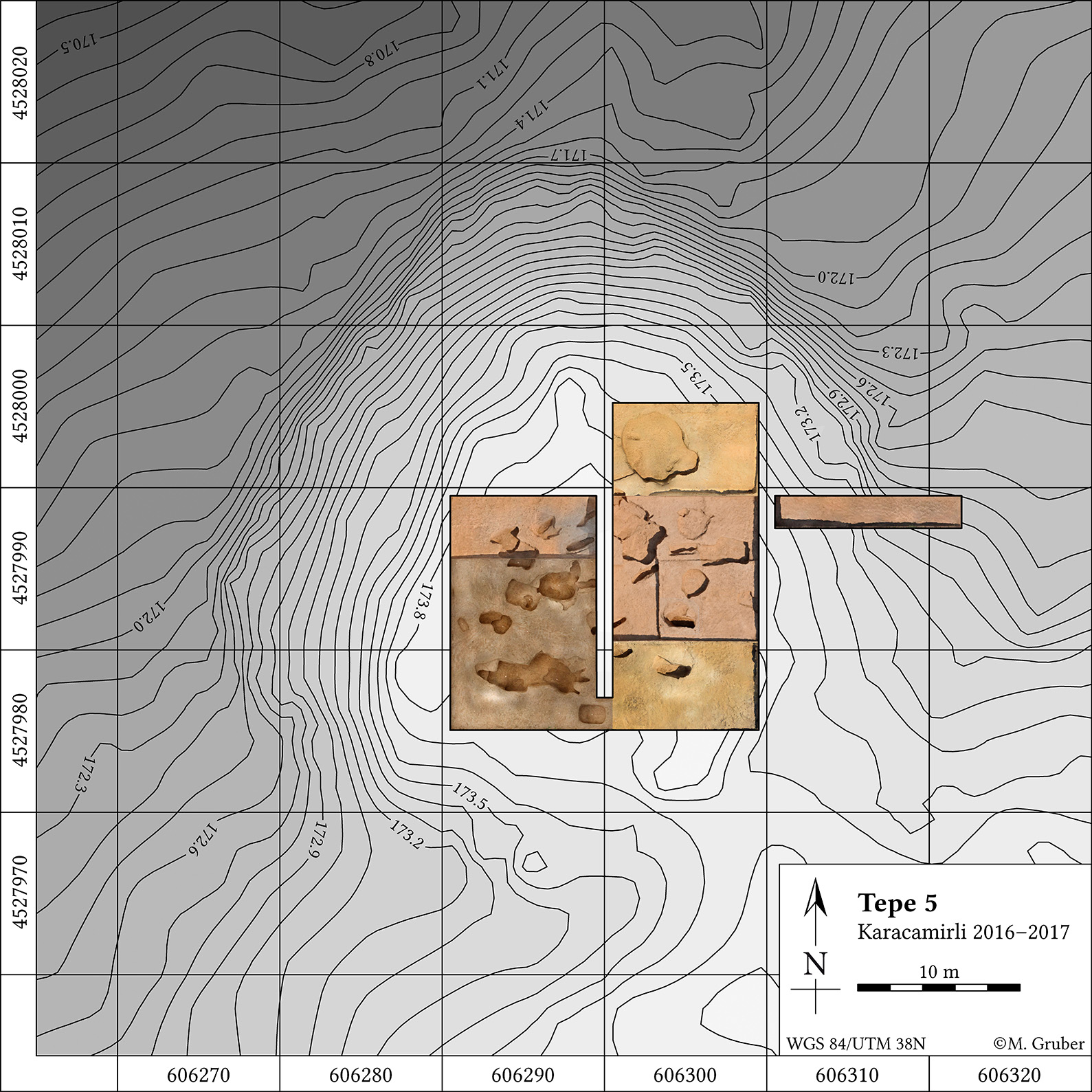 Topographie des Tepe V
