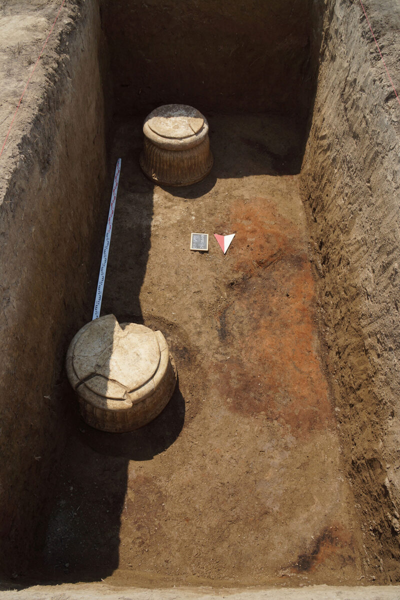 Glockenbasen B34 (hinten) und B35 (vorn) in RXXXIV, 2018 (Foto: M. Gütte)