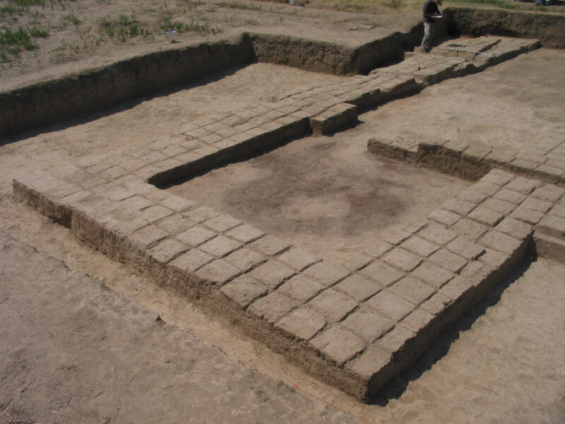 Eckraum im Südosten, Ansicht von Nordosten, 2007 (Foto: A. Mehnert)