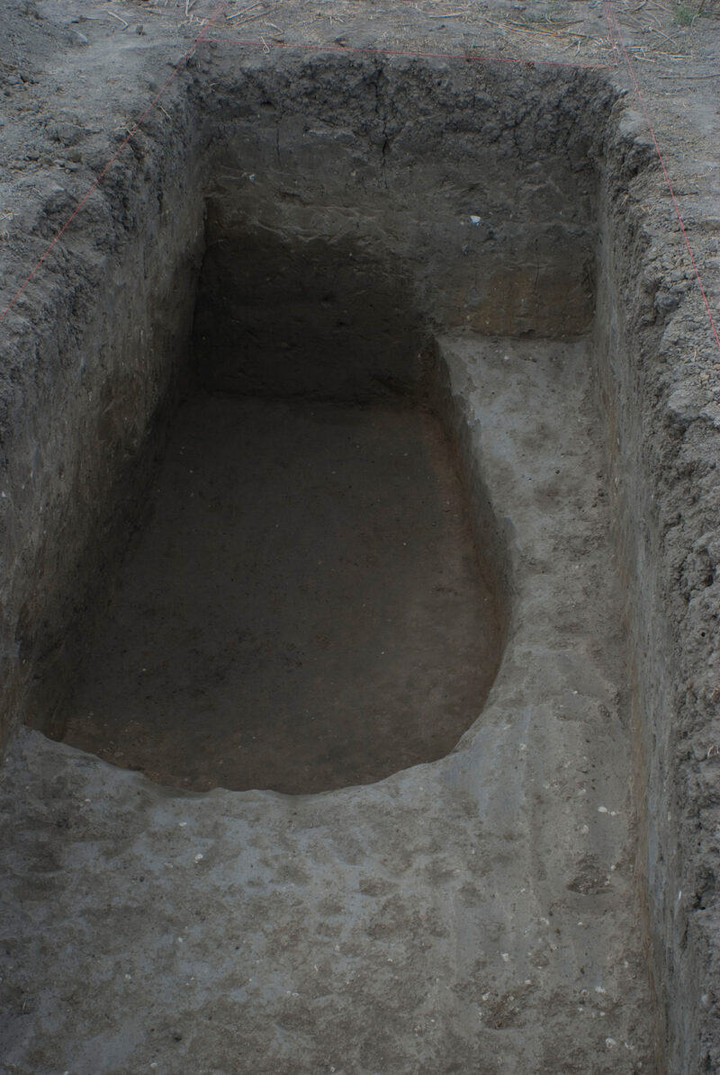 Grubenhaus in Areal U32, Befund, 2010 (Foto: T. Stingl)